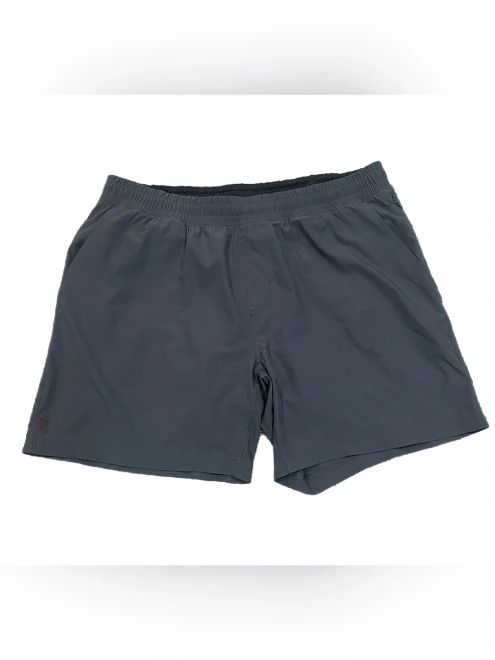 Men’s Rhône 7” Mako Athletic Shorts Lined Dark Grey Stretch Pockets Running XL